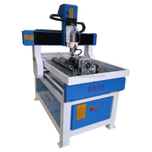 4 axis mini 6040 6090 small cnc engraving machine router for wood carving
